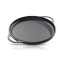 [CL-DHG12-SO-BK] Cooklife 12 Inch Cast Iron Double-handled Griddle Smooth Surface & Lightweight Series